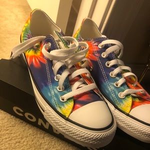 Multi colored converse